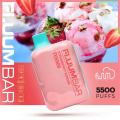 100% fluum Bar 5500 puffs Vape dùng một lần