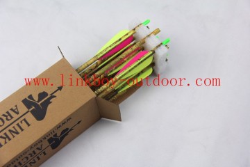Wholesale Linkboy LBA003-2A-1 camo carbon arrow for archery hunting bow and arrow for sale