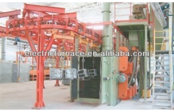 Q438HB Catenary shot blasting machine