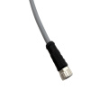 Cable de extensión del sensor de 3 pin hembra gris M8 M8