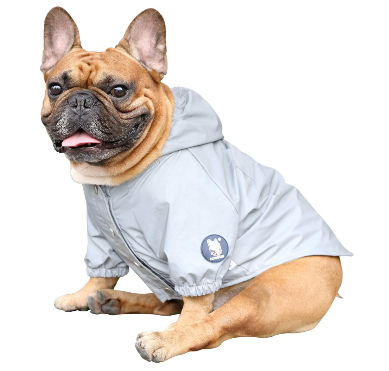 Lightweight Dog Raincoat Hooded Jacket