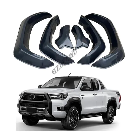 GZDL4WD Fender Flares for Hilux Revo Rocco AN 110 120 130 - 2020-2023 Accessories