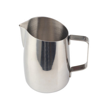 Stainless Steel Milk Frothing Pitcher with Measurements