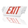 Durable combination emergency light and exit sign