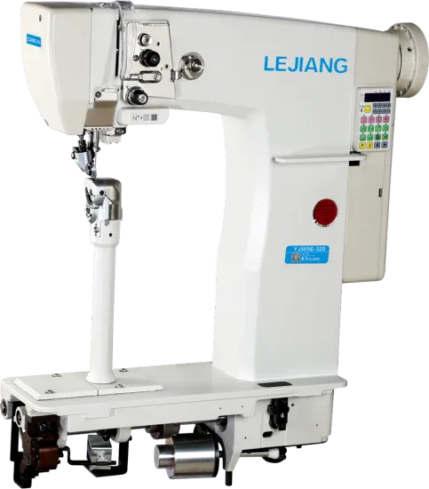 Direct Drive Integrated Computerized Post Bed Sewing Machine