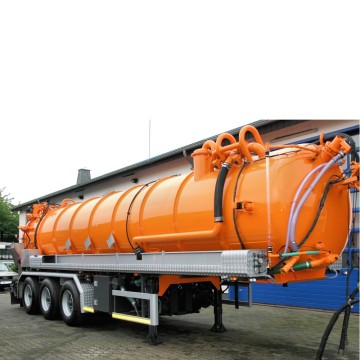 Steel Vacuum Tank Semi Trailer