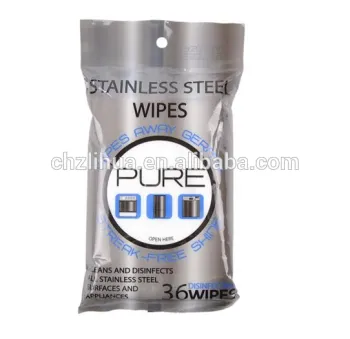 Stainless steel wipes