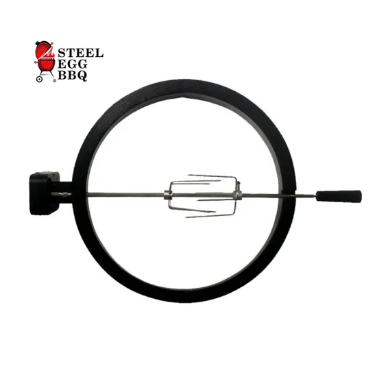 SEB / STEEL EGG BBQ Stainless Steel Barbecue Kamado Accessories For Ceramic Charcoal Grills Kamado Rotisserie Motor Joetisserie