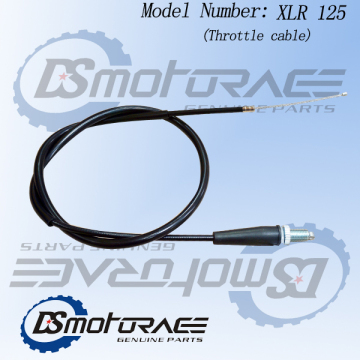 Black Vinyl Oe Pull Throttle Cable for Motorbike