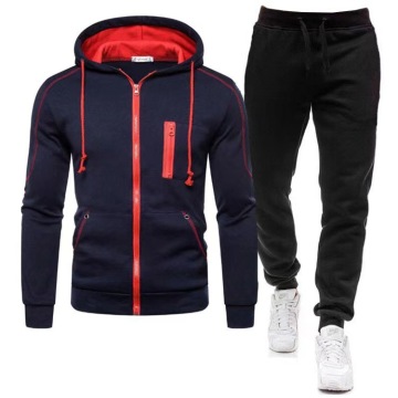 Hochwertige Teenie -Kapuze -Sweatshirt -Anzug - Heißverkauf Fashion Design Cardigan Reißverschluss Freizeitsportporte für Männer im Großhandel Großhandel