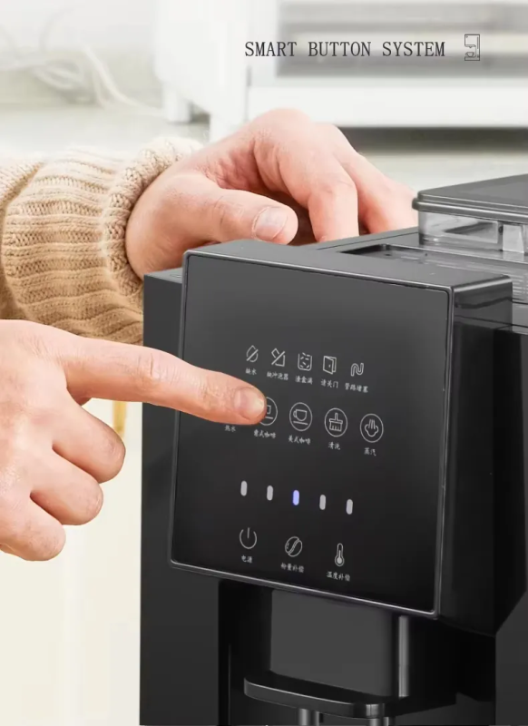 Intelligent fully automatic espresso coffee machine