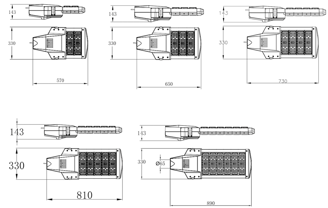 LED street light