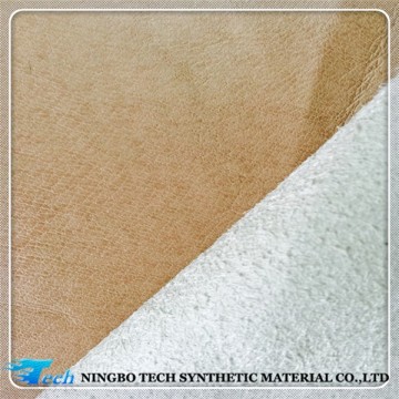 pu microfiber faux leather for shoes lining eco leather for Europe market