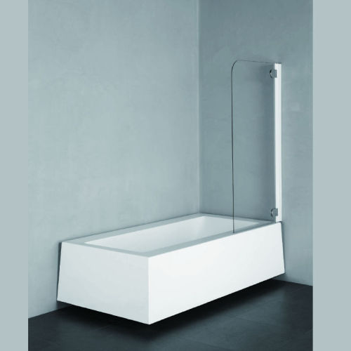 CAML White shower screen bathtub shower screen