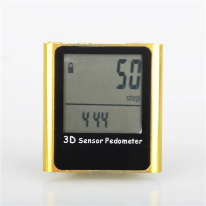 3D Pedometer Activity Fitness Tracker with LCD Display