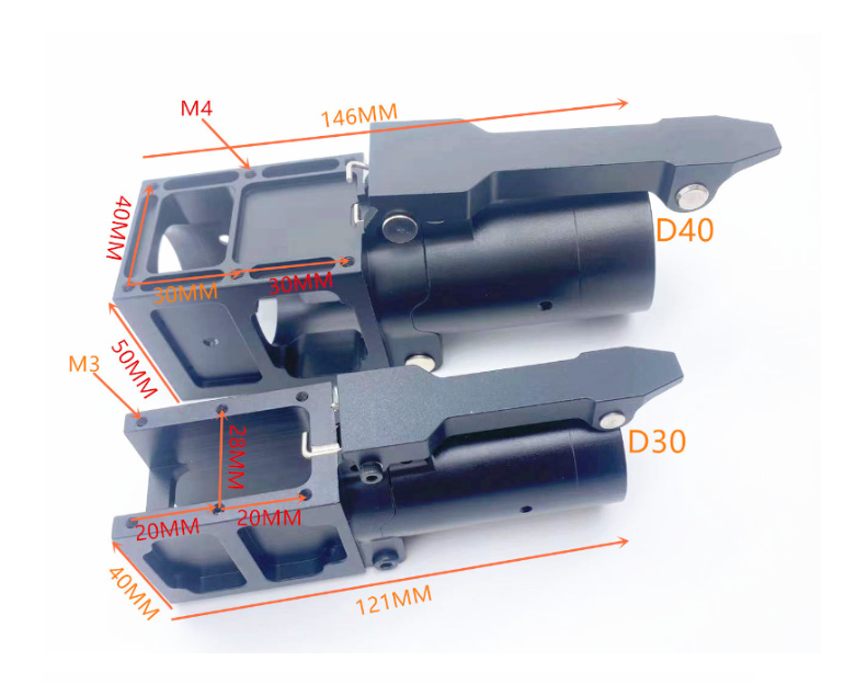 Folding arm plant protection drone accessories