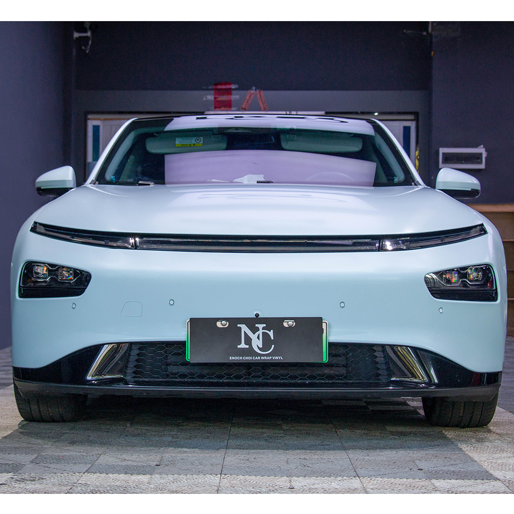 Extinction Glacier Blue Car Wrapping