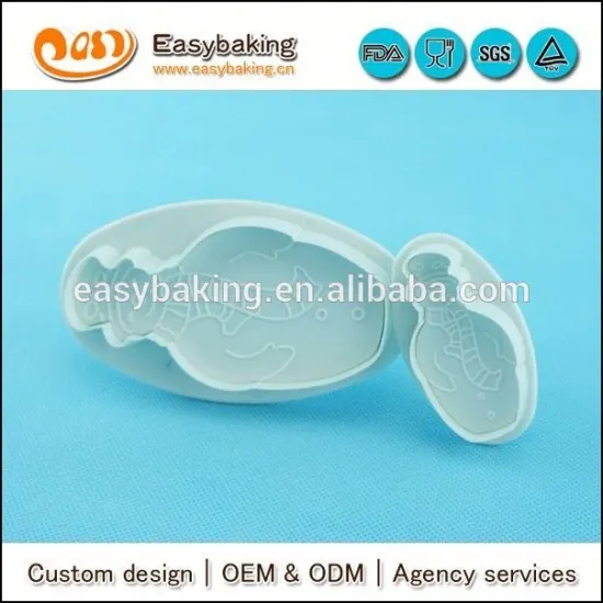 Snowman Fondant Plunger Cutter