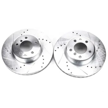 Power Stop EBR870XPR 324mm Vented Brake Disc for BMW 5 with 5 Holes