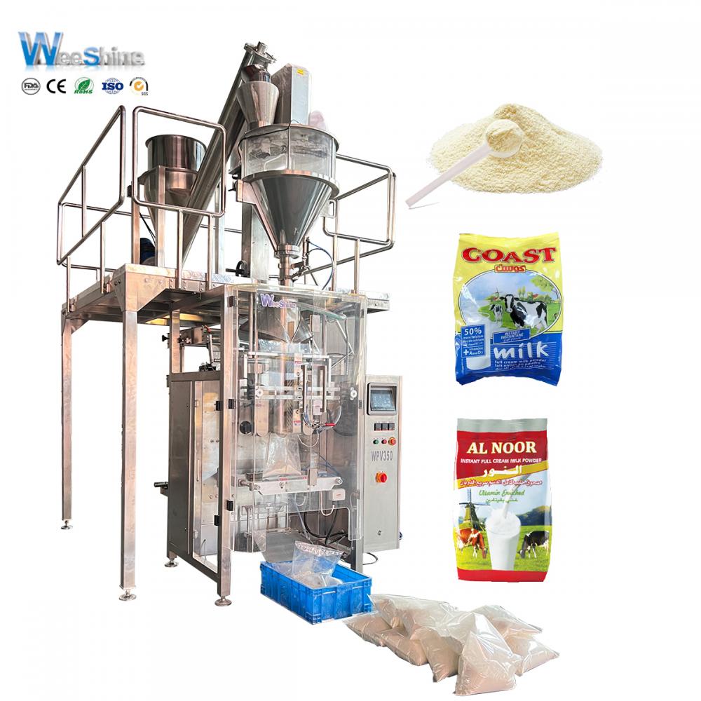 Machine d'emballage de poudre à lait automatique Custard Powder Gamik Coffee Powder Powder Emballage Machinerie