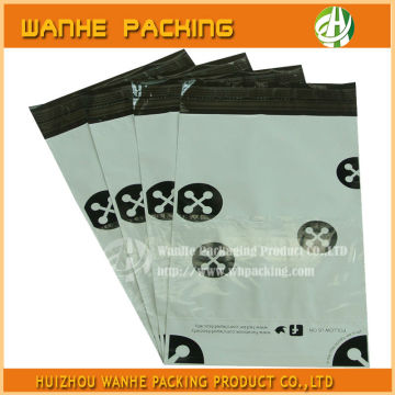 Self adhesive plastic bag sealed