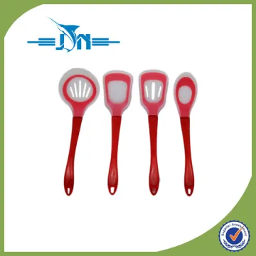 Plastic stainless steel kitchen utensil rack