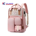 Ransel kanak -kanak 16 inci untuk kanak -kanak perempuan comel