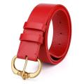 Fashionable Minimalist Women's Leather Belt