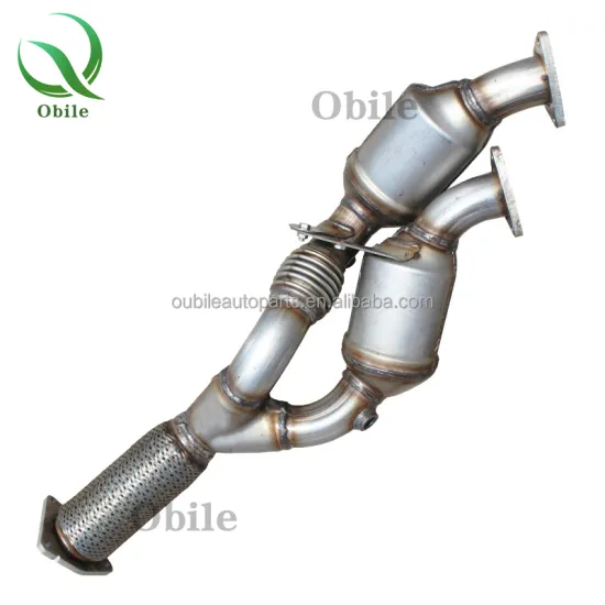 95511330000 Front Part Catalyst for Porsche Cayenne 3.2 3-Way Catalytic Converter Exhaust System