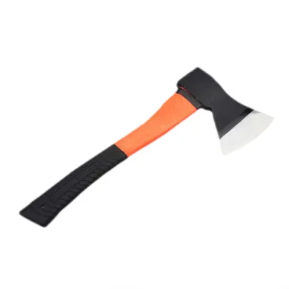 Portable hand tool wooden axe steel axe