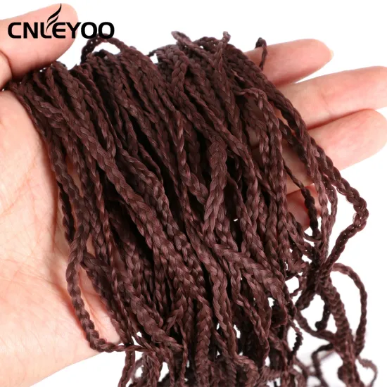 28 Inch ZiZi Box Braiding Hair 24 Strands Wholesale Micro Box Braids Crochet Braids For Fashion