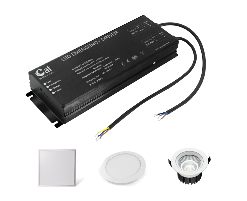 high power led emergency battery pack