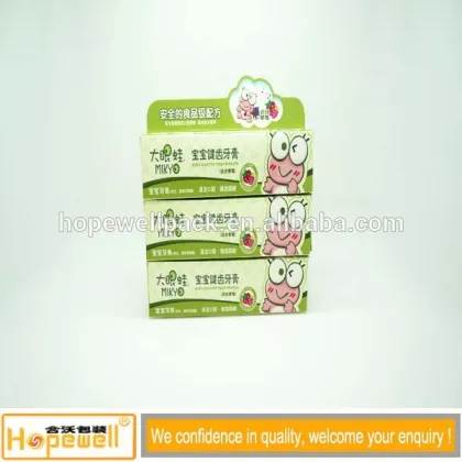 Custom Fascinating Beautify Packing Box Toothpaste Box Makeup Kit