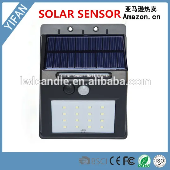 Solar Energy Products Solar Motion Sensor LED Outdoor led the lamp solar charger with led light