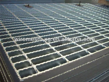 hot dip galvanized steel grating/platform floor galvanized steel grating/galvanized steel grating weight(manufacture )