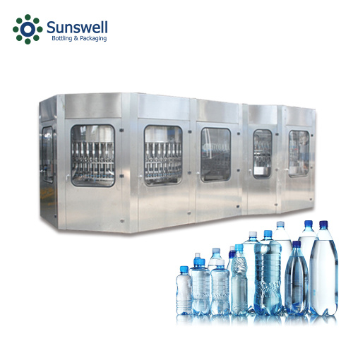 sunswell automatic mineral water filling machine