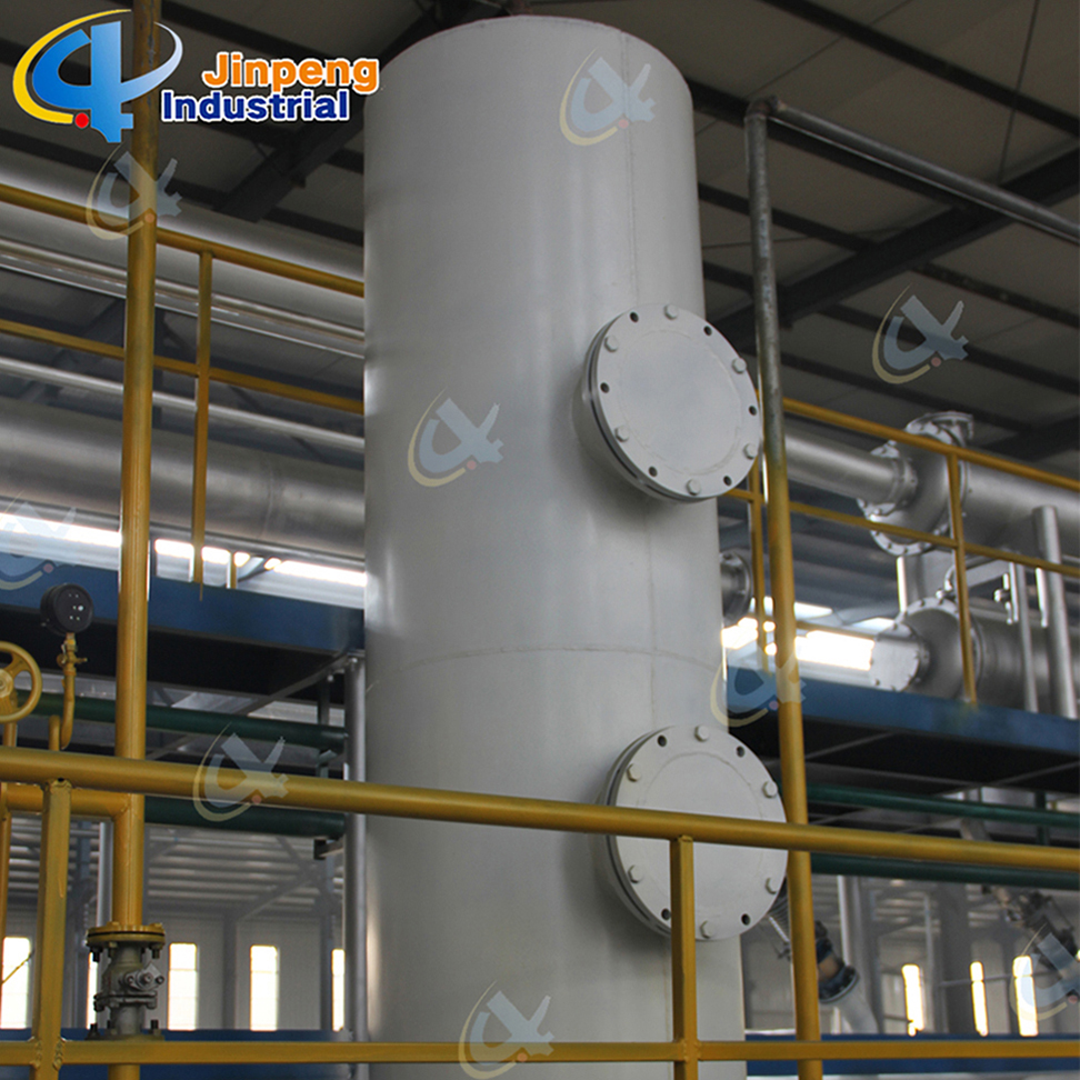 Pyrolysis Oil Refining System