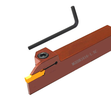 MGEHR1616 그루 빙하 도구 홀더 스프링 스틸 CNC 선반 삽입물