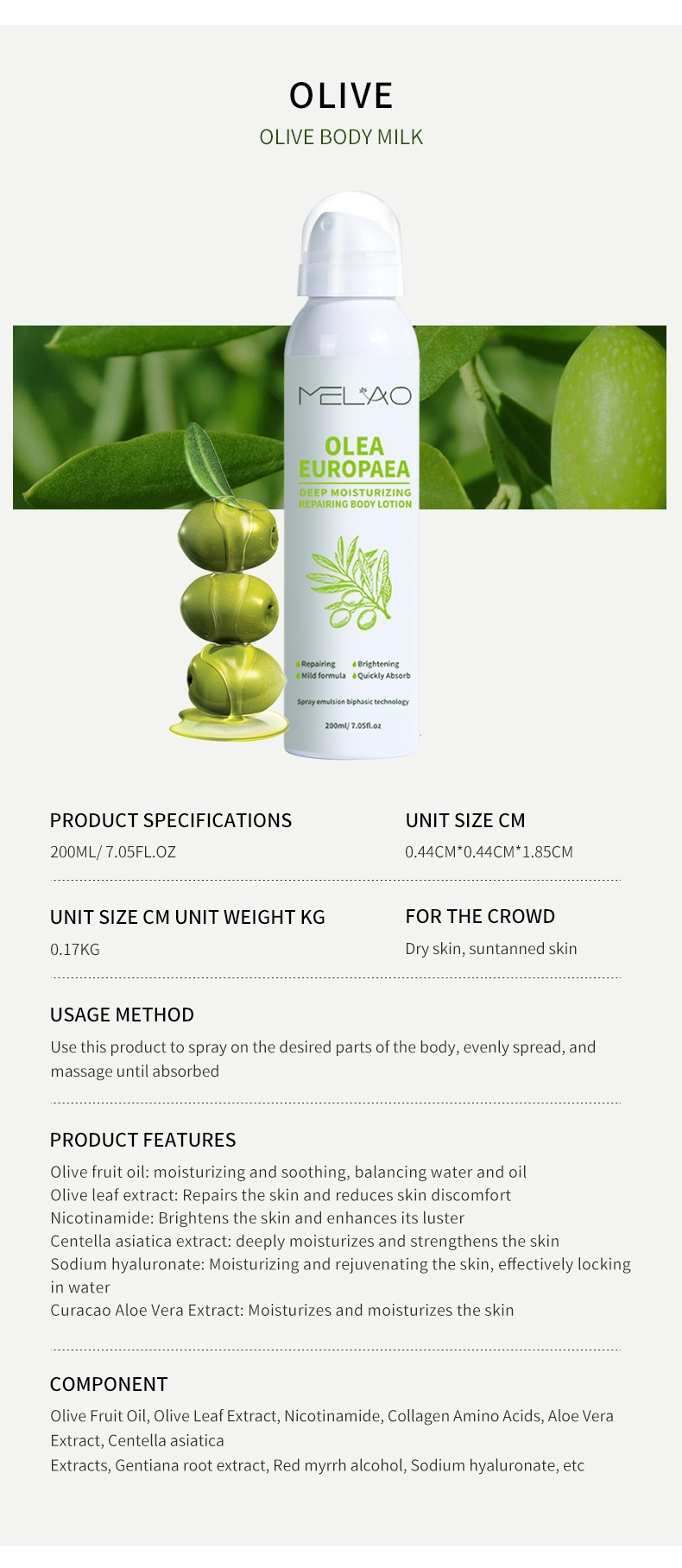 Olea Europaea Body Lotion 08