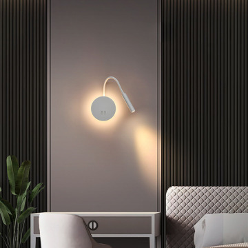 Modern Simple Living Room LED Bedside Wall Lamp