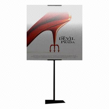 Advertisement Display Stand/POP Display Rack with Powder Coating Surface, Customized Sizes Accepted
