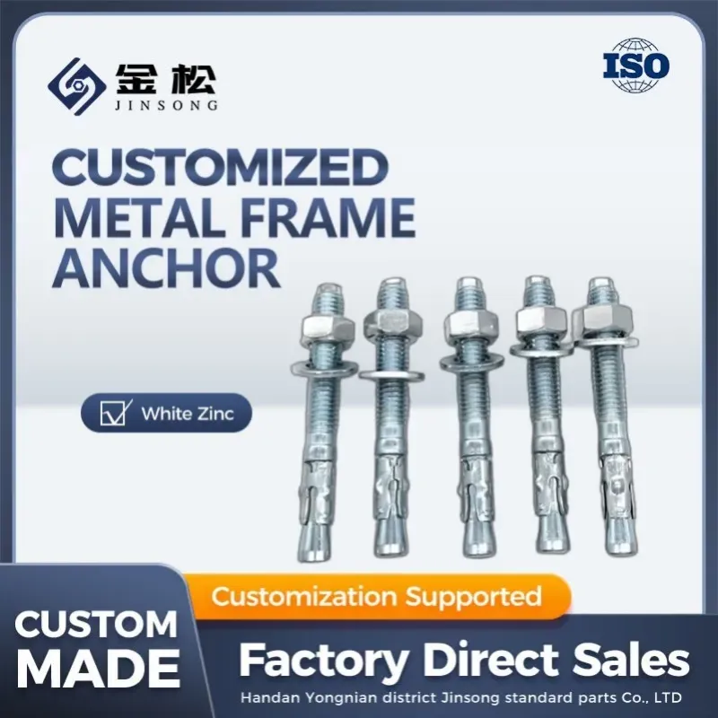 High Tensile Stainless Steel Wedge Expansion Anchor Bolts for Concrete Foundations