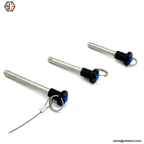 Быстроразъемная ручка из нержавеющей стали с кнопкой и штифтом