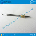 High quality rolled lead screw with round nut