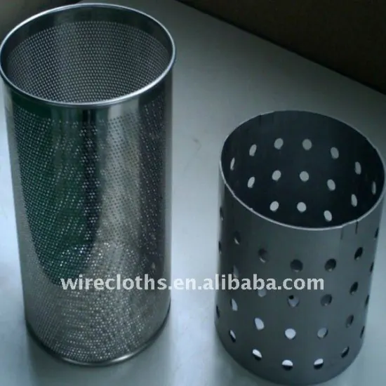 Perforated Metal Cylinder