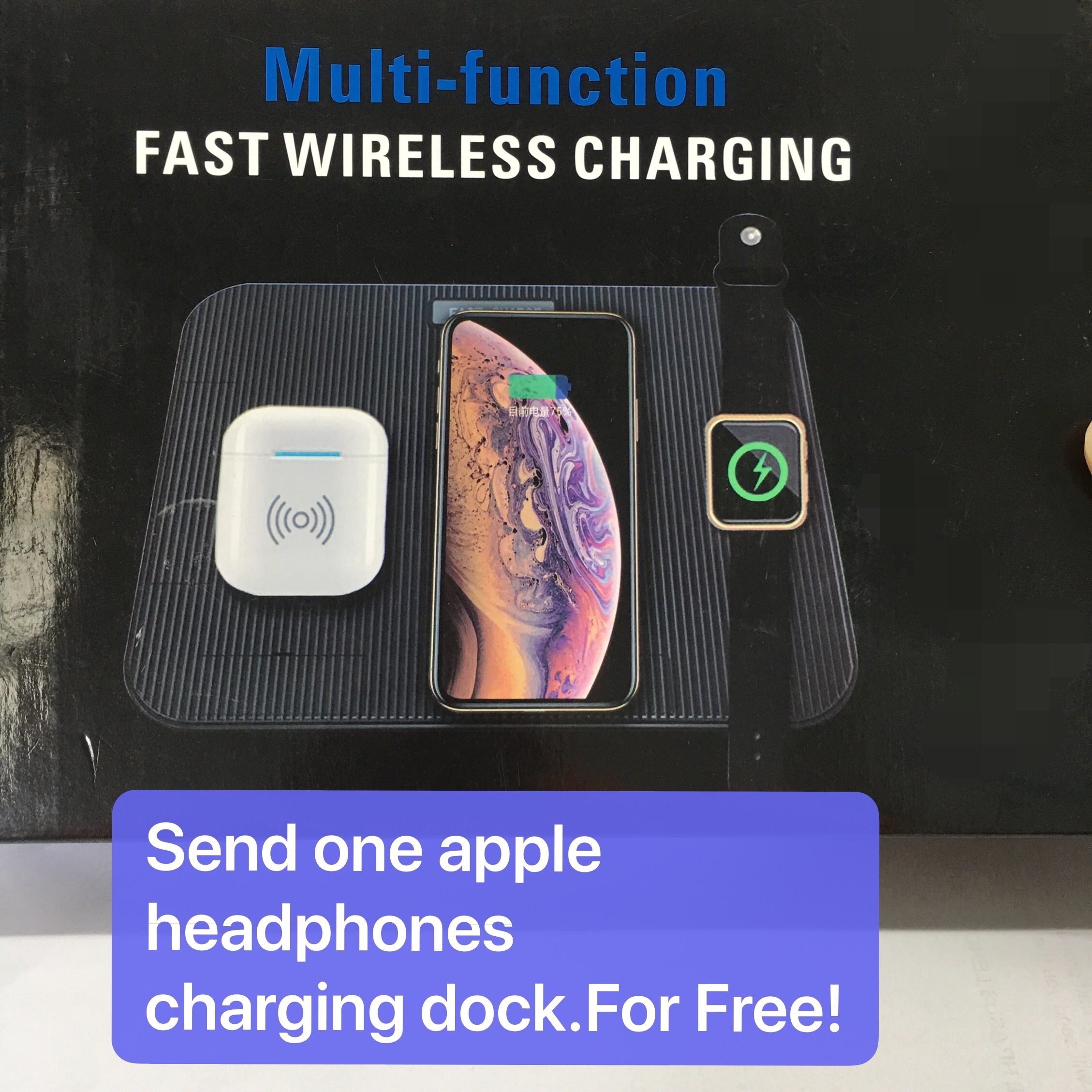 3 in 1 wireless charger