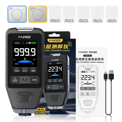 FNIRSI CTG-20 Paint Tester: Automotive Paint Surface & Coating Thickness Gauge