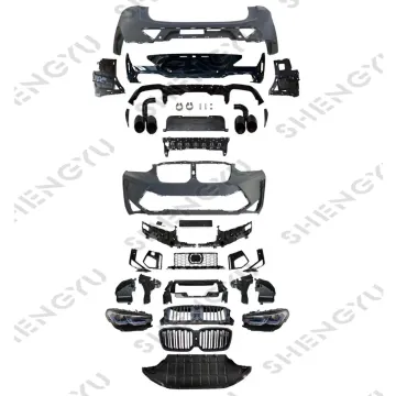 BMW X4 G02 2018-2021 Body Kit Upgrade to X4M F98 LCI 2022+ (Front & Rear Bumper, Grille, Headlight)