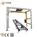 Automatic rotary arm stretch wrapping machine