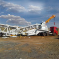 YHZS75 mobile concrete batching plant in Myanmar price